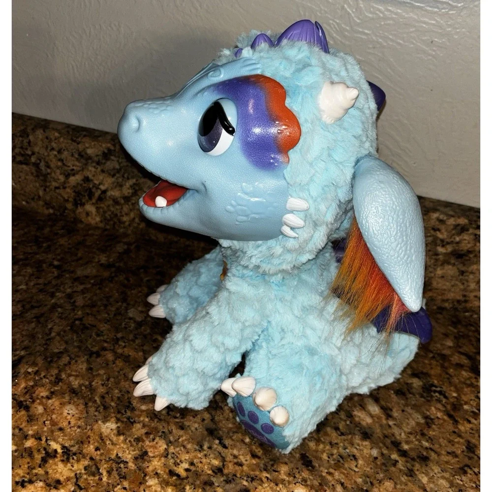 Hasbro Kids Toys FurReal Friends Large Torch My Blazin Dragon 2015 Tested Works